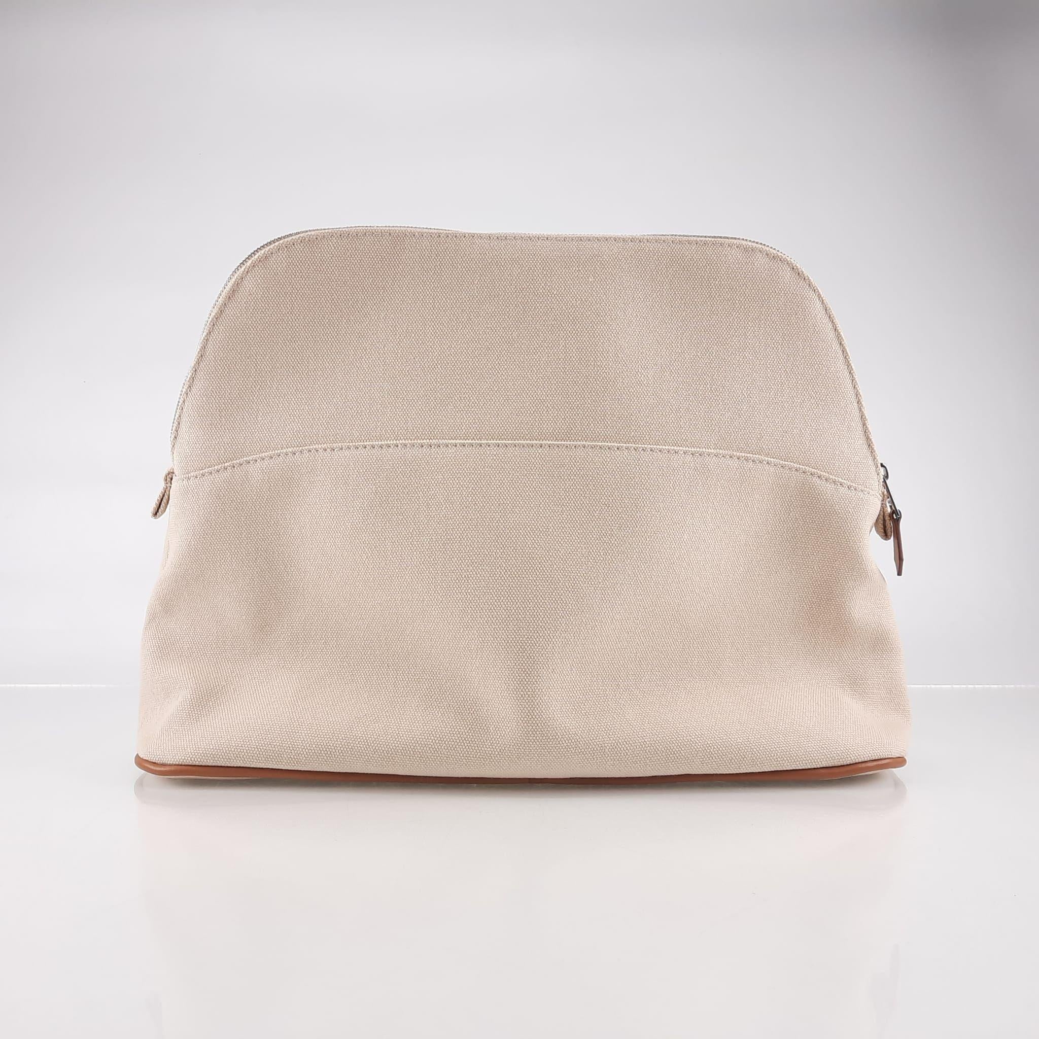 Hermes Beige Bolide 31 Pouch