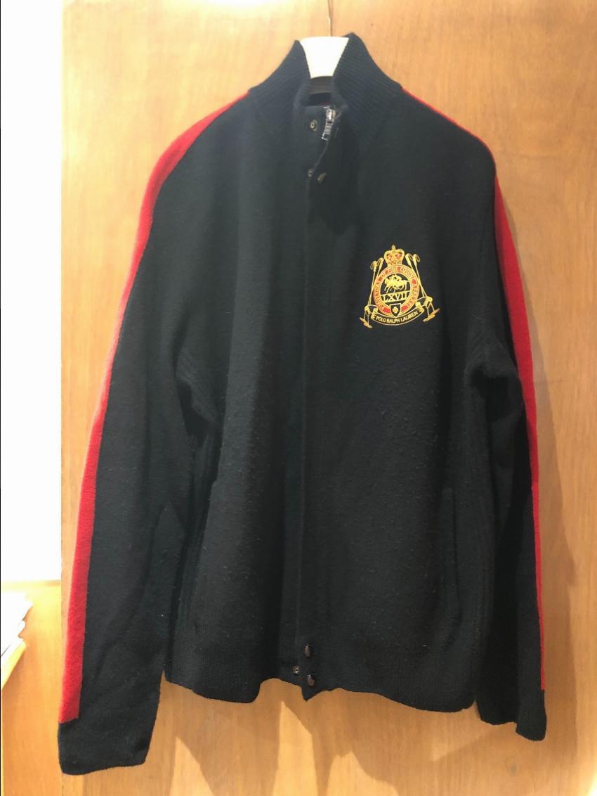 Polo Ralph Lauren Zip Front Wool Jacket