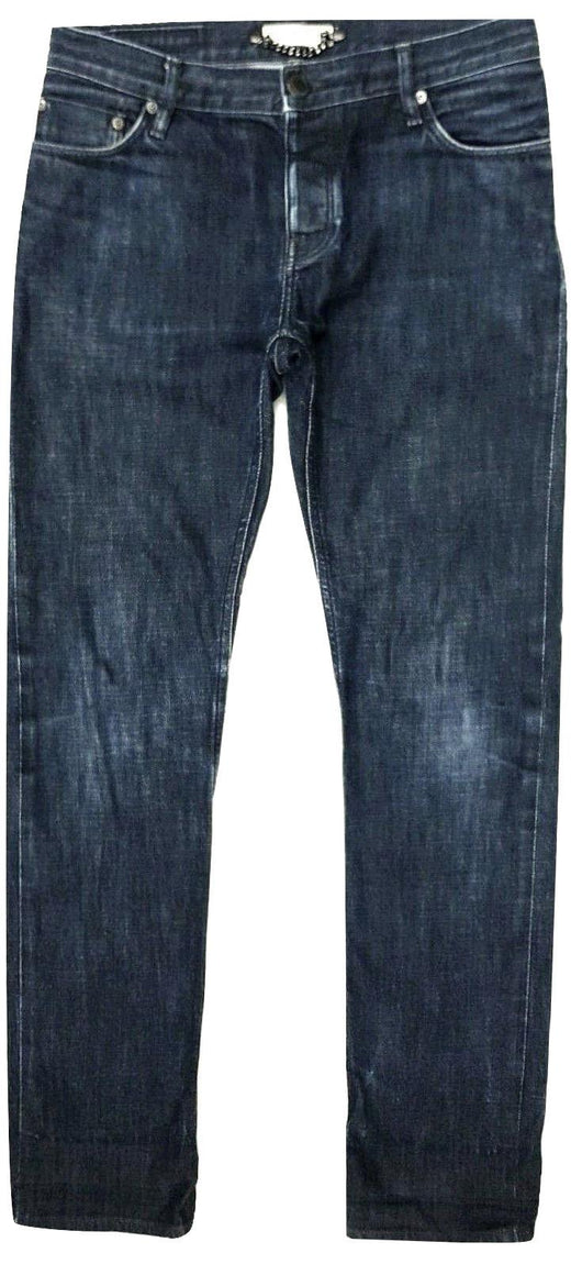 Burberry dark blue denim low waist jeans
