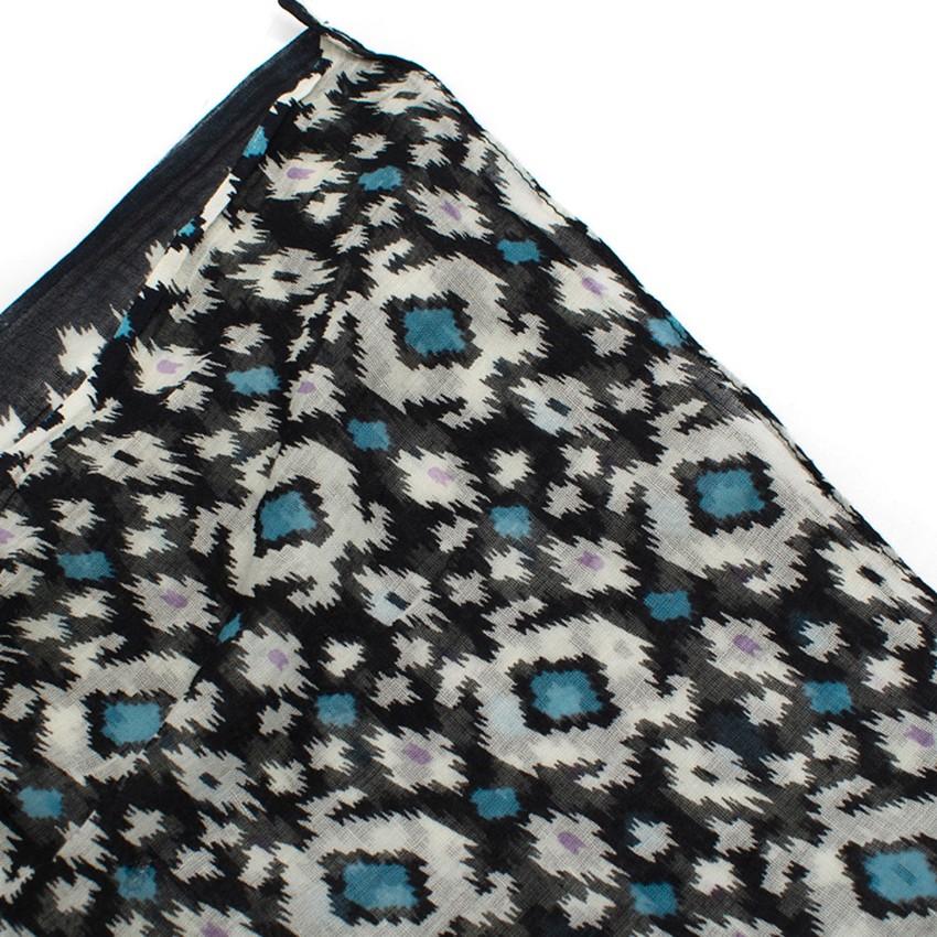 Bespoke Geometric Print Scarf