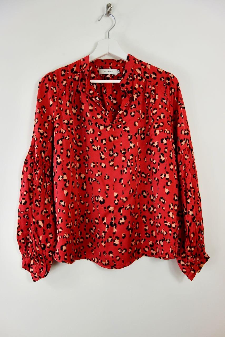 Animal Print Habit Blouse