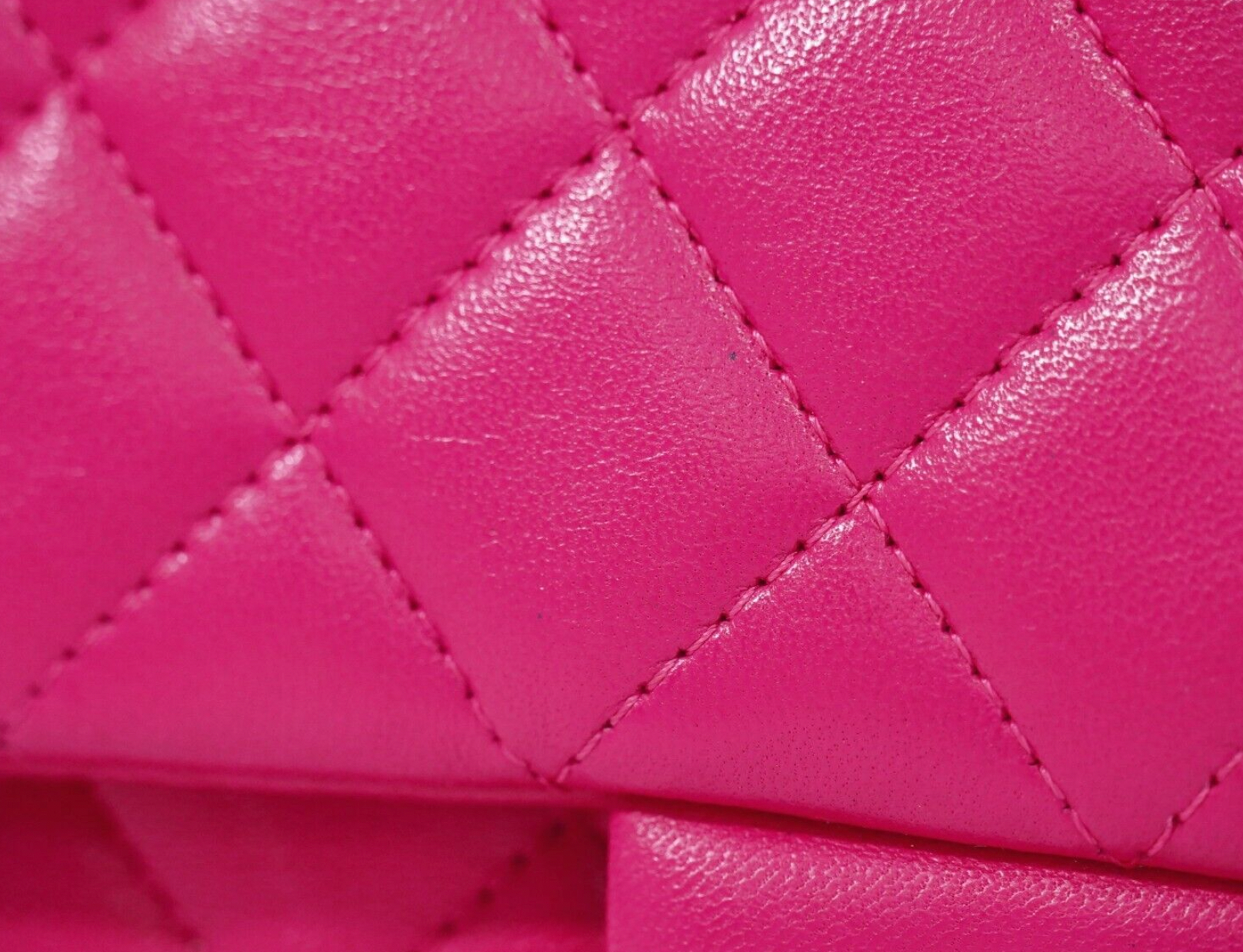 Chanel Mini Timeless Single Flap Pink Leather Bag
