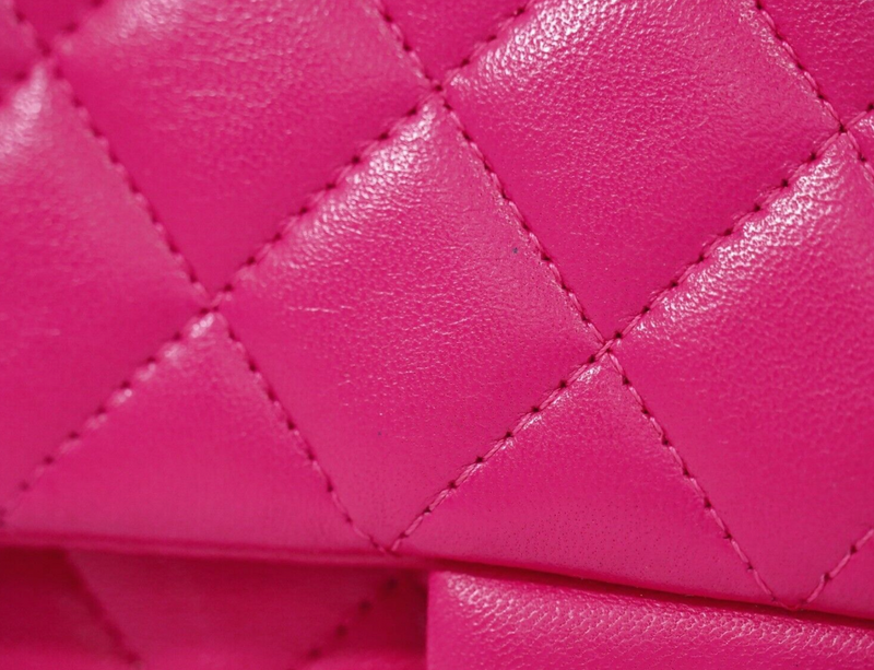 Chanel Mini Timeless Single Flap Pink Leather Bag