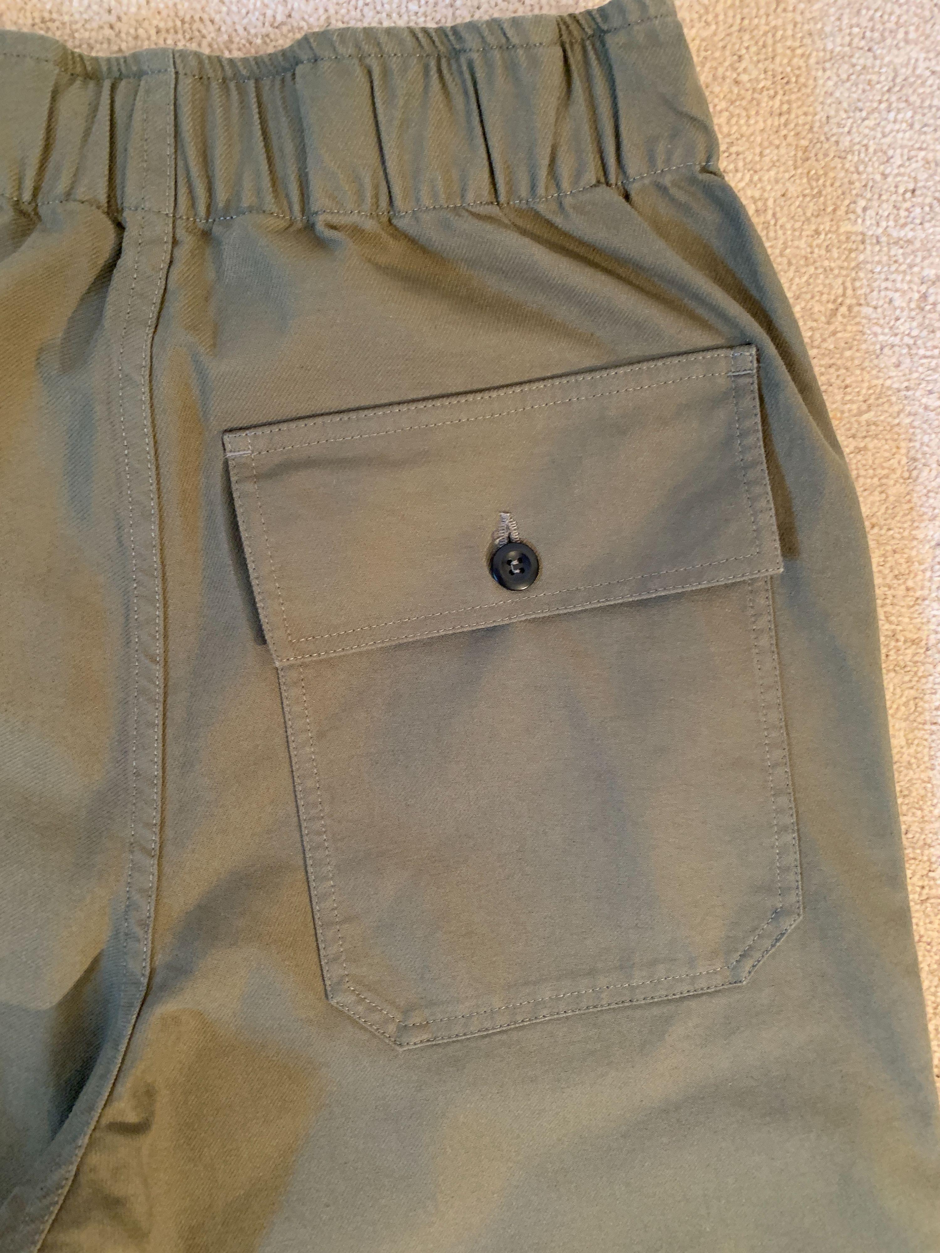 MHL Khaki Straight Leg Trousers