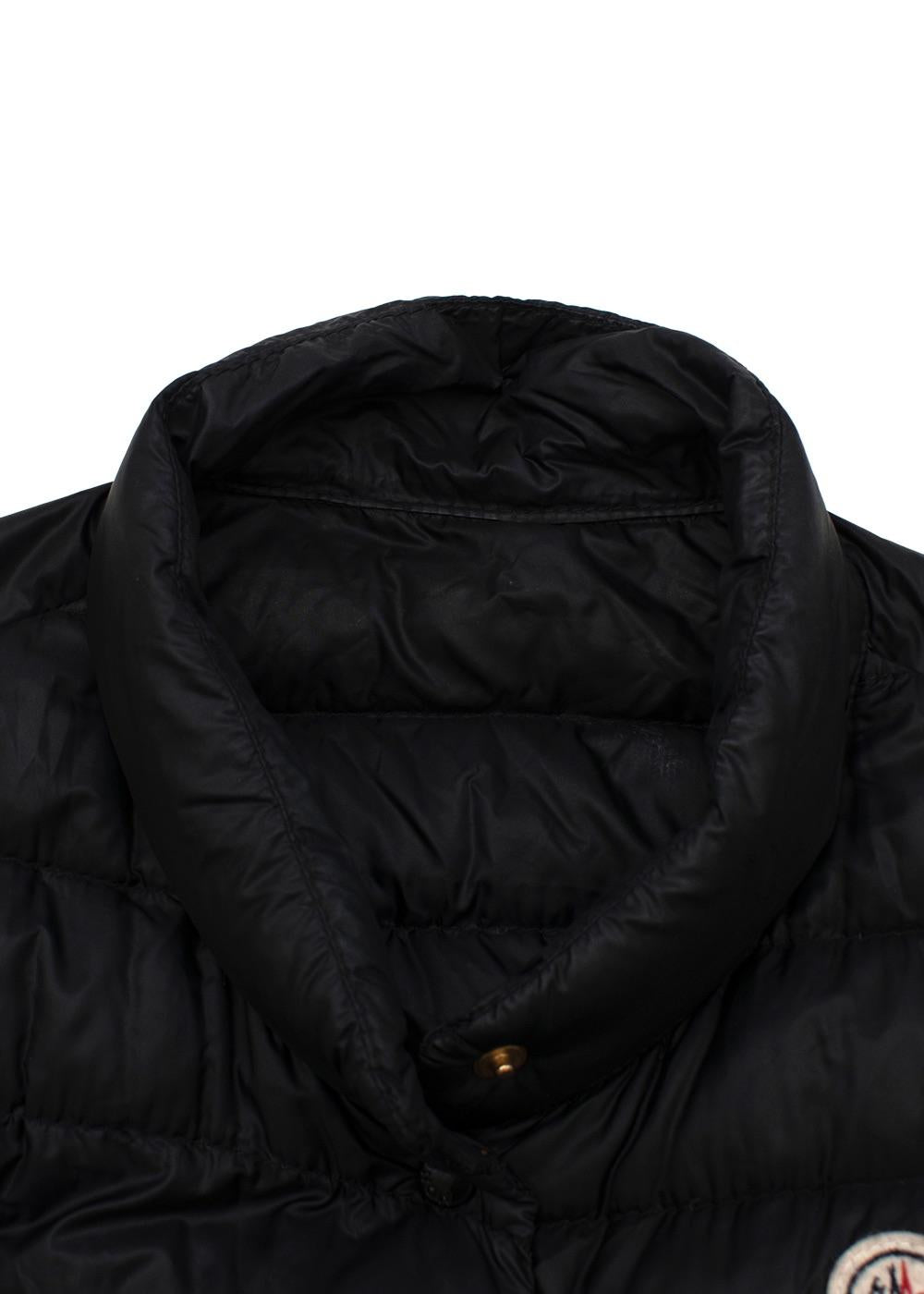 Moncler Black Liane Down Gilet