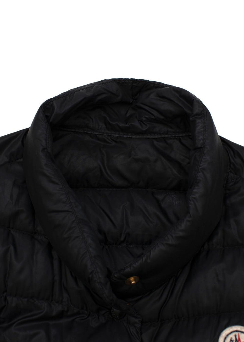 Moncler Black Liane Down Gilet