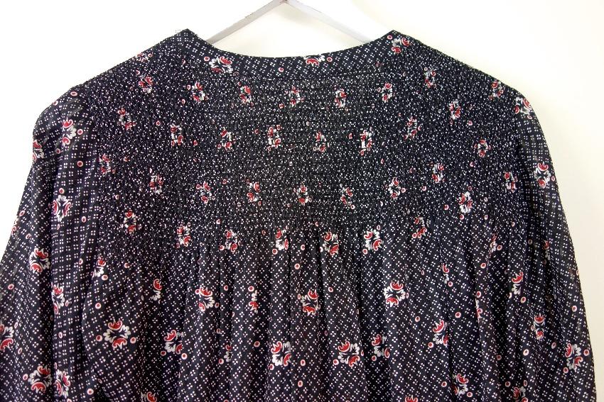 Veronica Beard Printed Silk Blouse