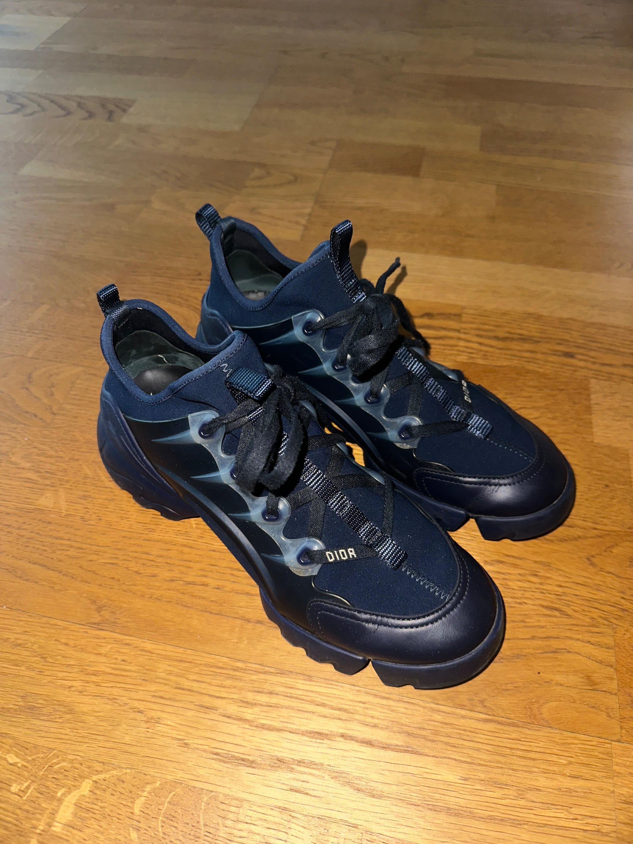 Dior Navy D-Connect Sneakers