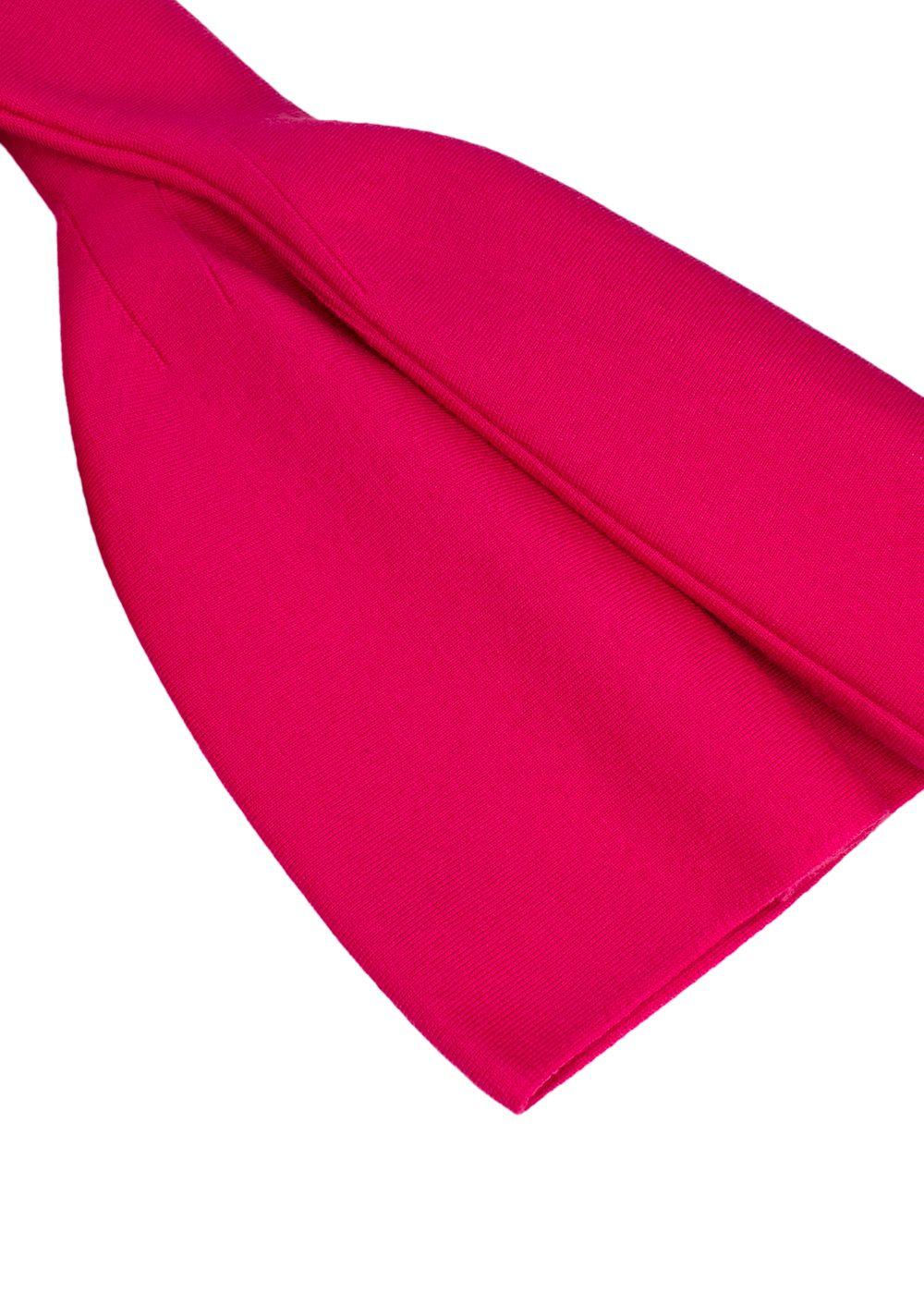 Carolina Herrera Hot Pink Wool Blend Flared Sleeve Top
