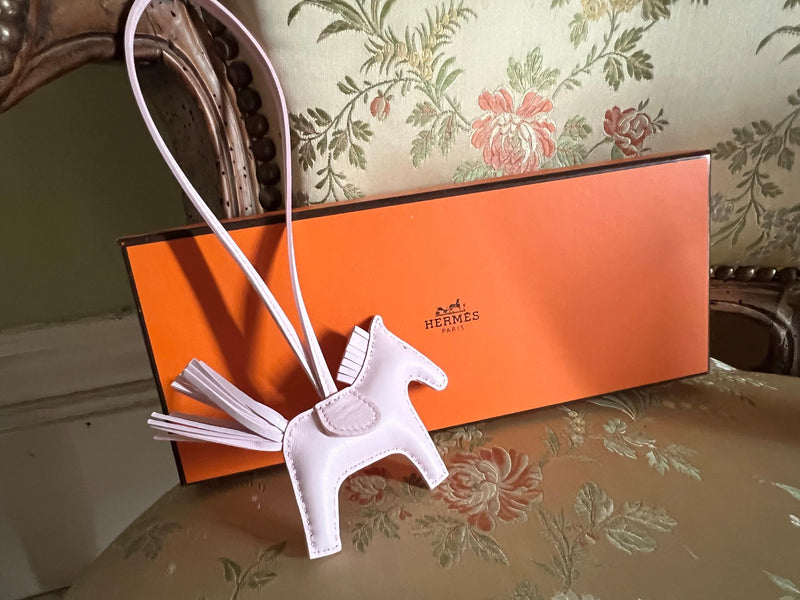 Hermes Rose Darling Rodeo Charm