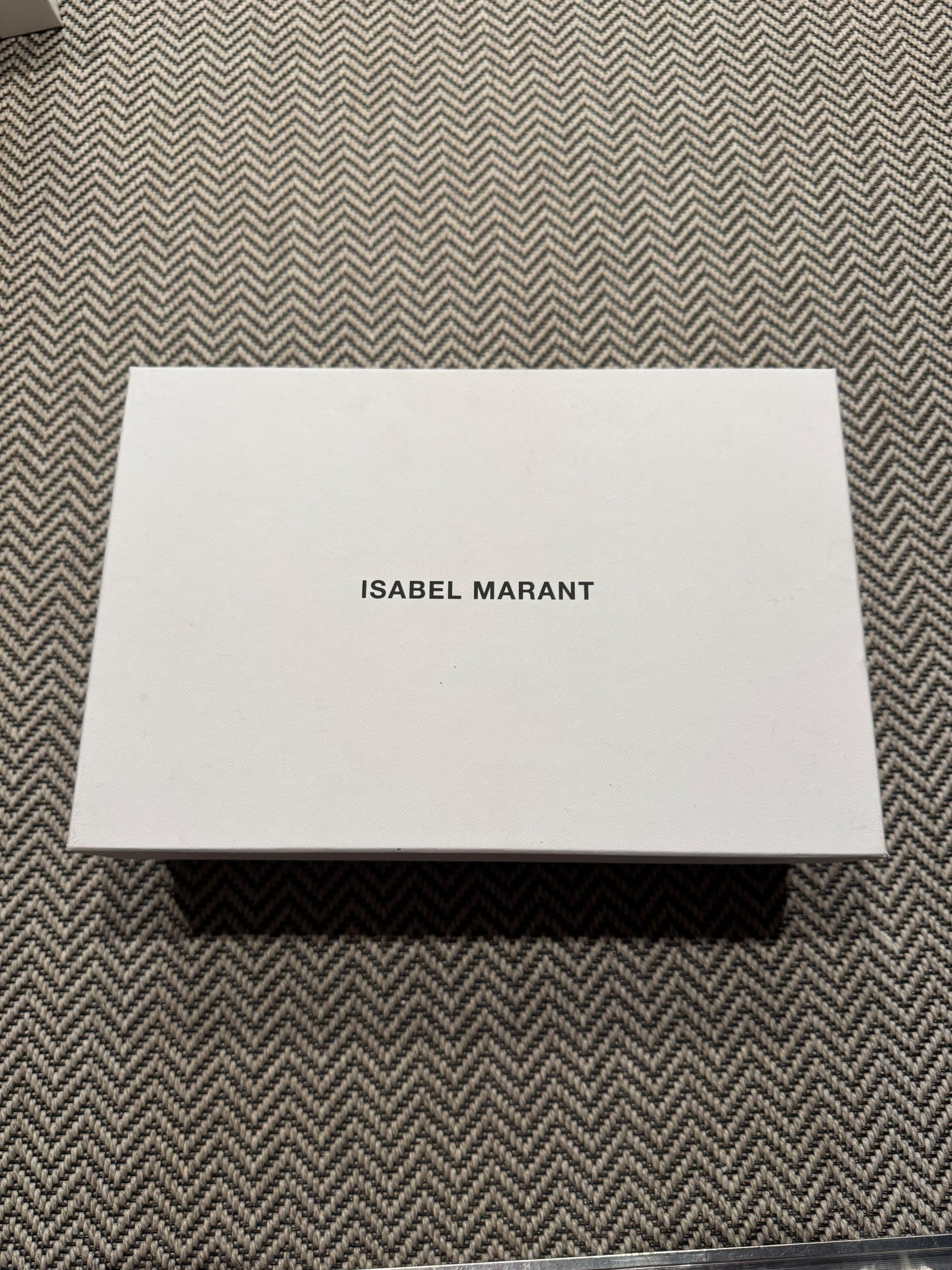 Isabel Marant White Beth Sneakers