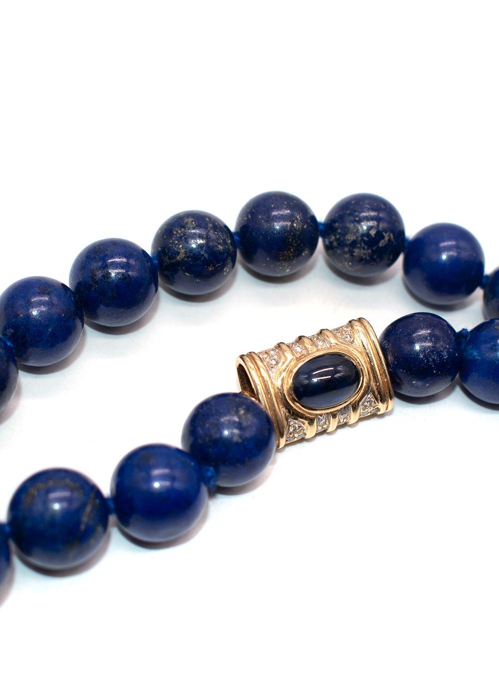 Bespoke Fine Quality Blue Agate Beaded Necklace