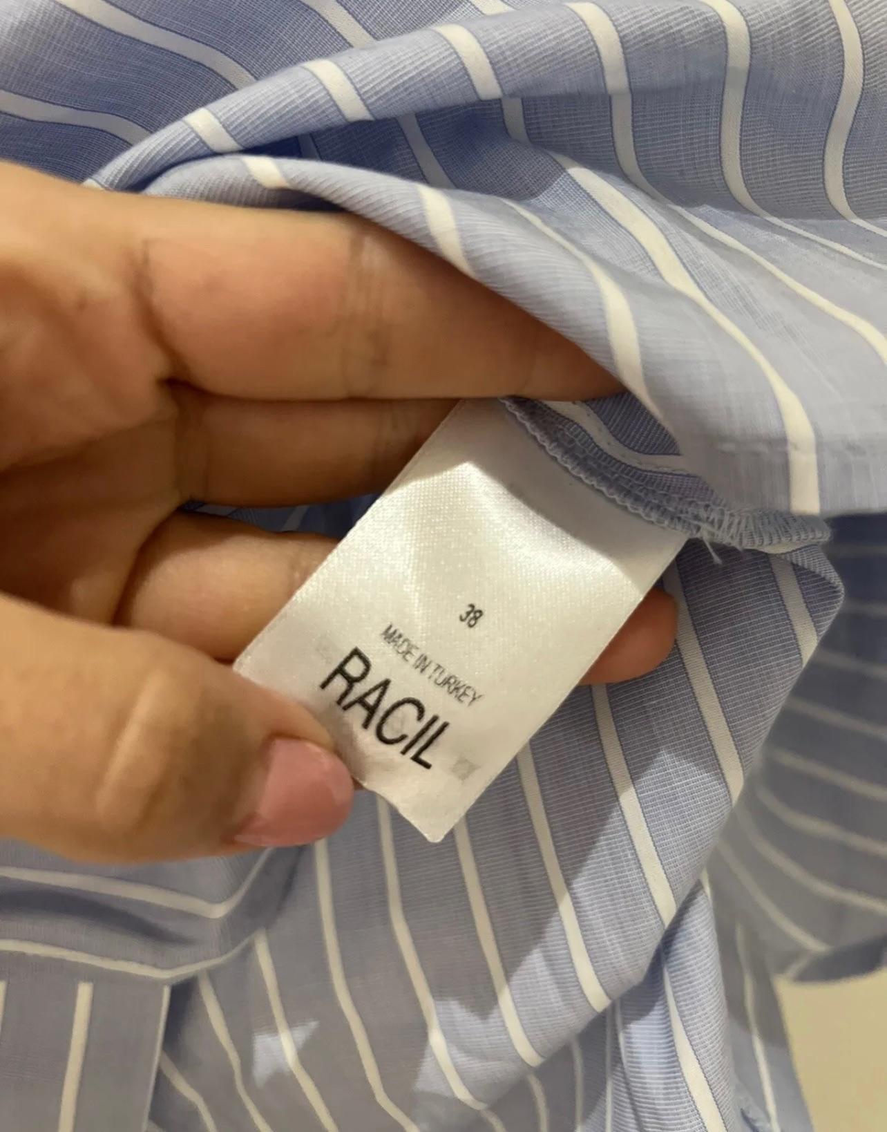 Striped Cotton Shirt Dress