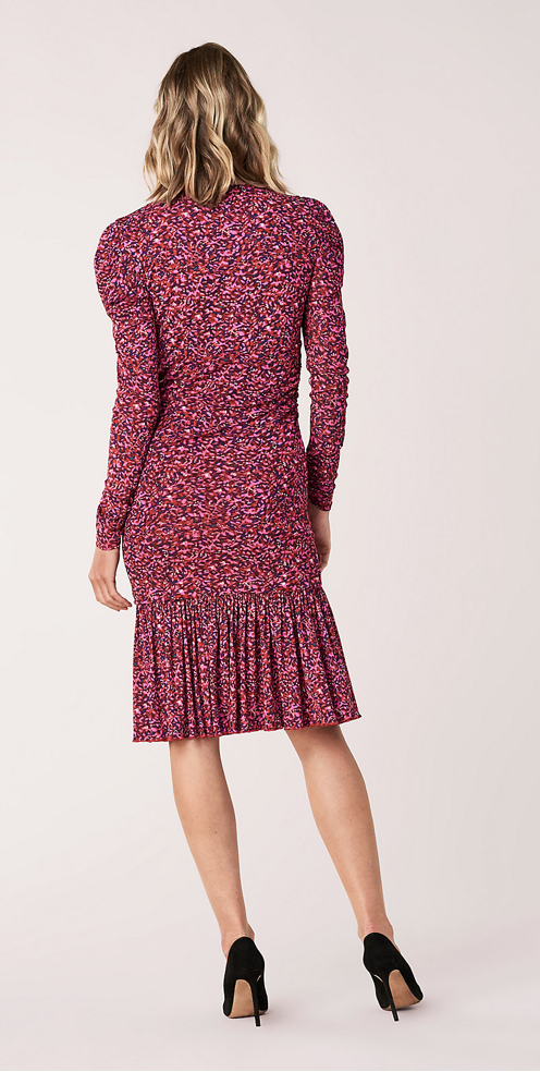 Diane von Furstenberg Alyssa Puff Long Sleeve Dress