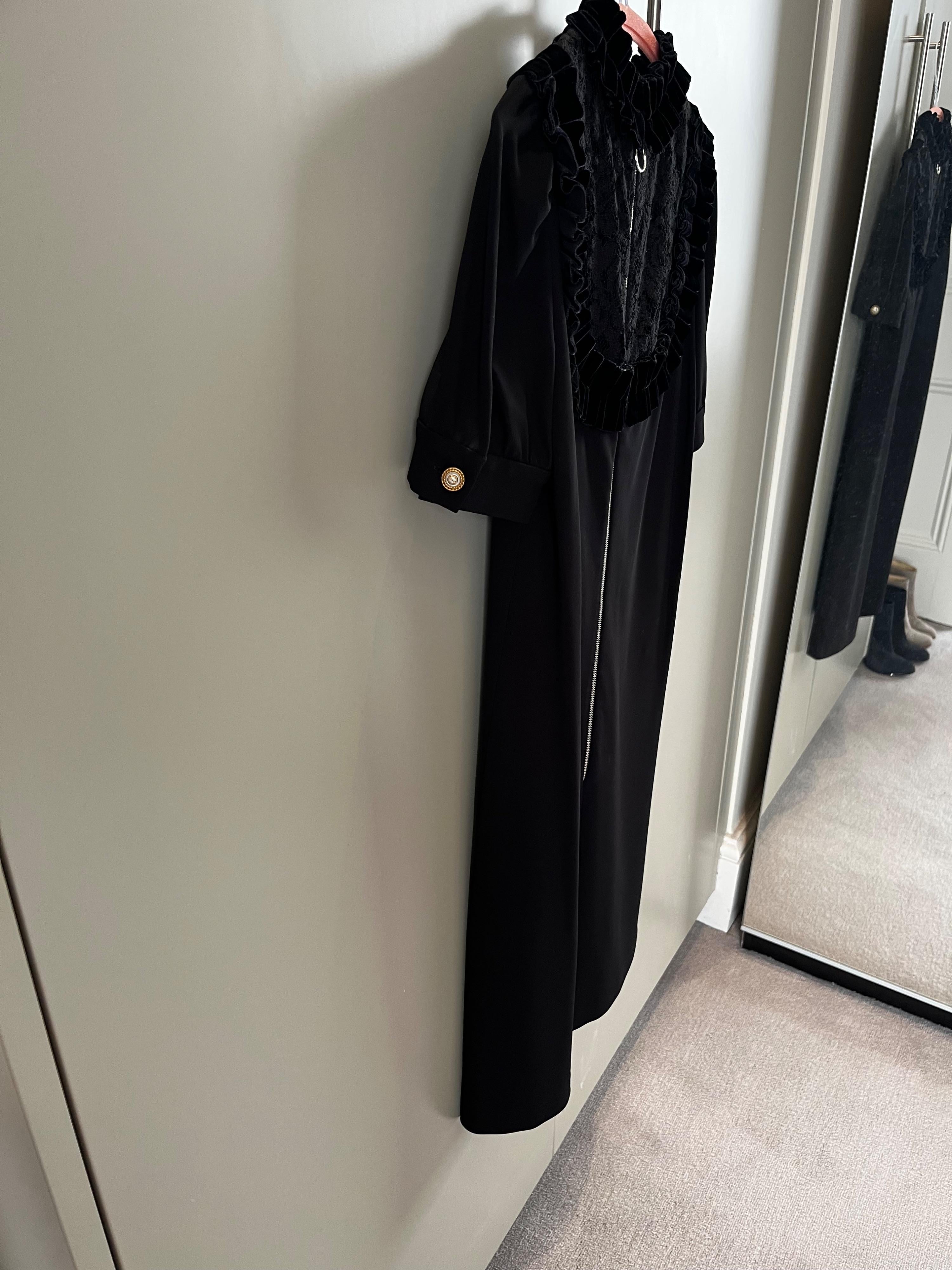 Gucci Black Bow Detail Mini Dress