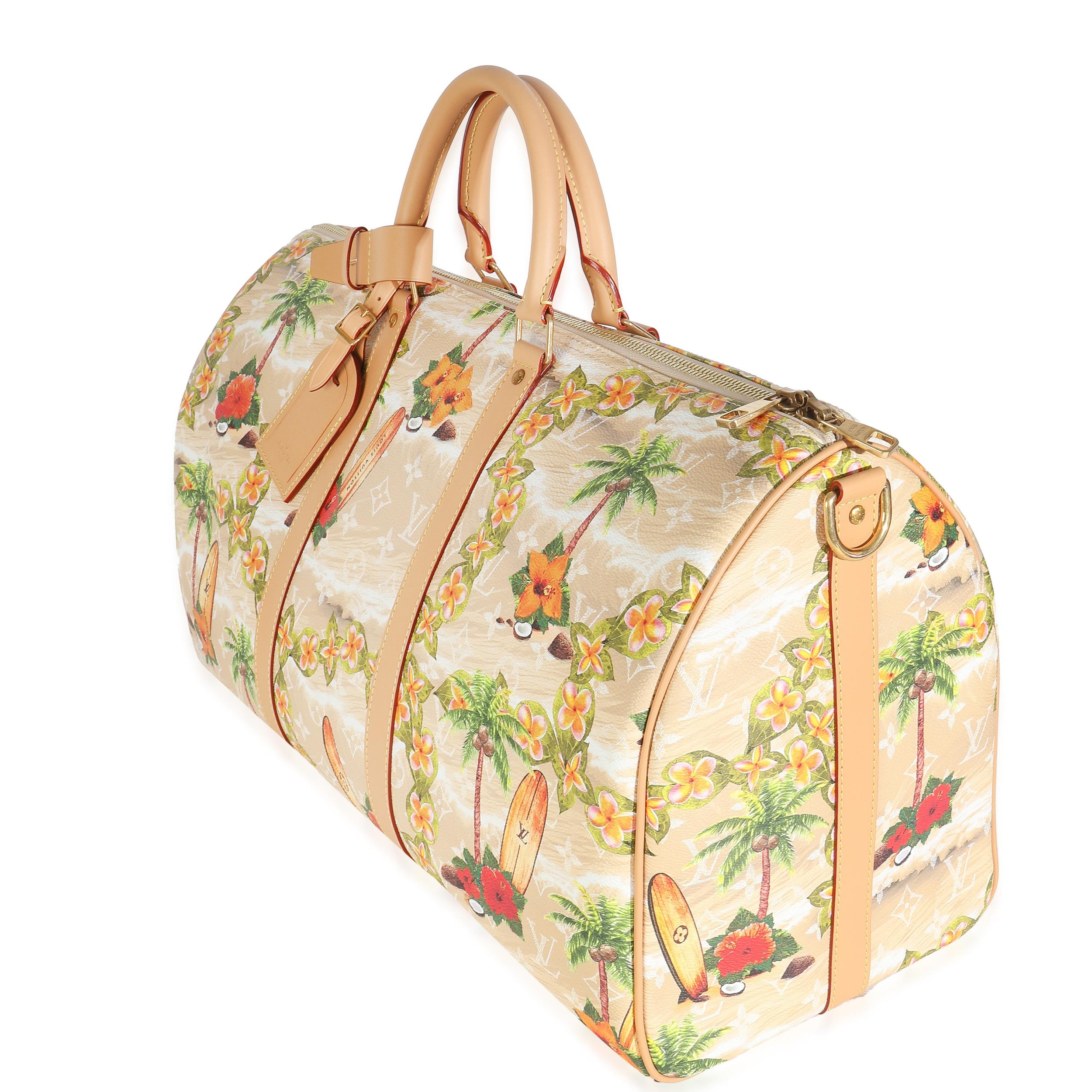 Monogram Coated Canvas Surfin' Keepall Bandouliere 50