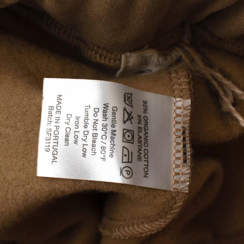 The Simple Folk Camel Wide Leg Fleece Trousers