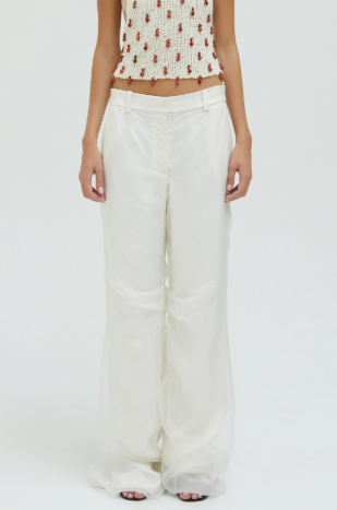 Christopher Esber Iconica Silk Wide-Leg Pants
