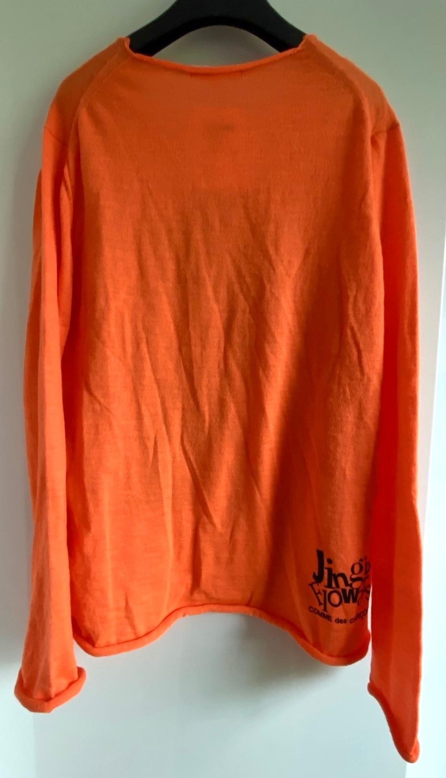 Comme Des Garcons Jingle Flowers Jumper