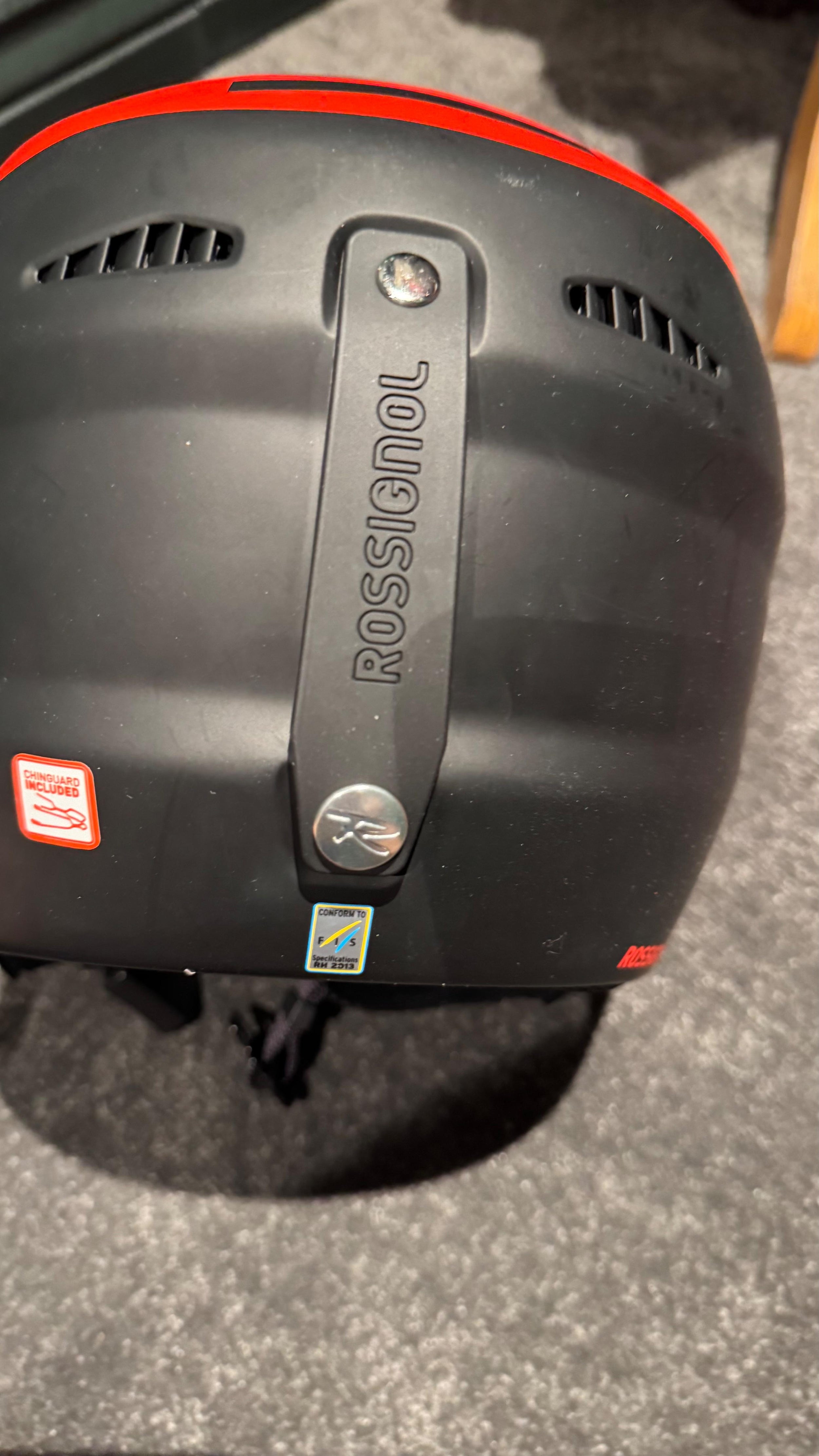 Rossignol Red Ski Helmet