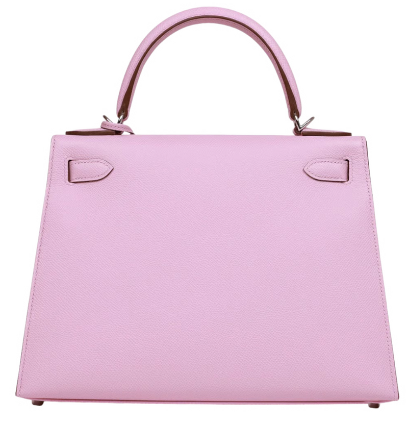 Hermès Kelly 28 Epsom Sellier Mauve Sylvestre