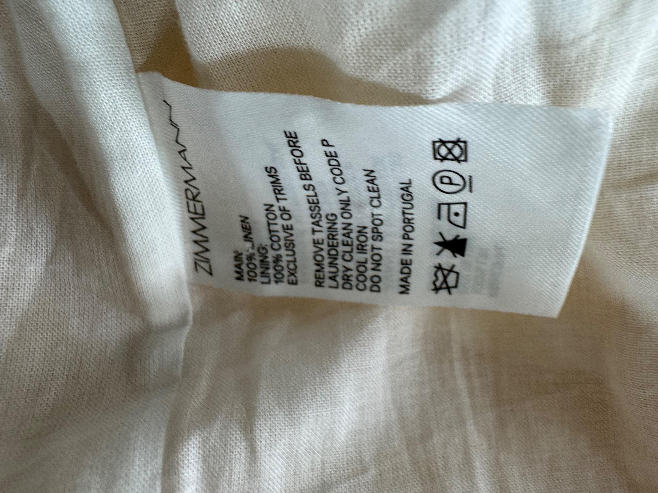 Zimmermann Yellow Bells Fit and Flare Mini Dress
