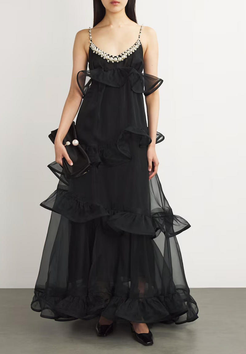 Zimmermann Silk Embellished Gown