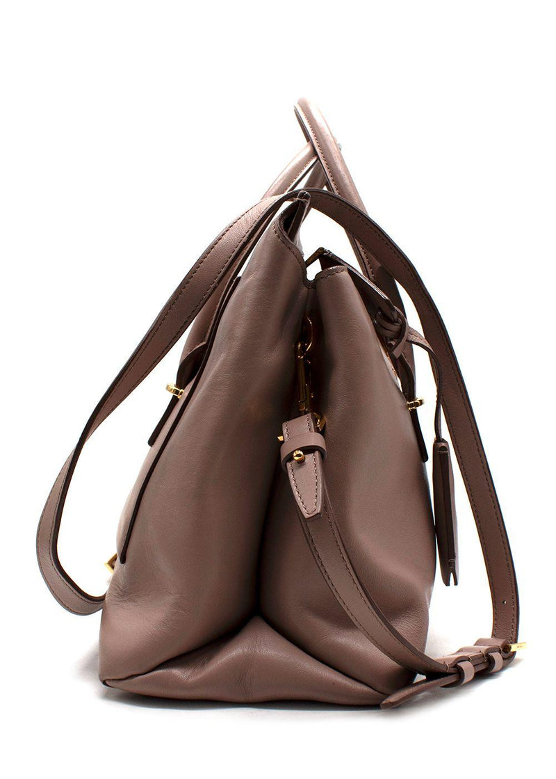 Tom Ford Smooth Calfskin Blush Icon Handbag