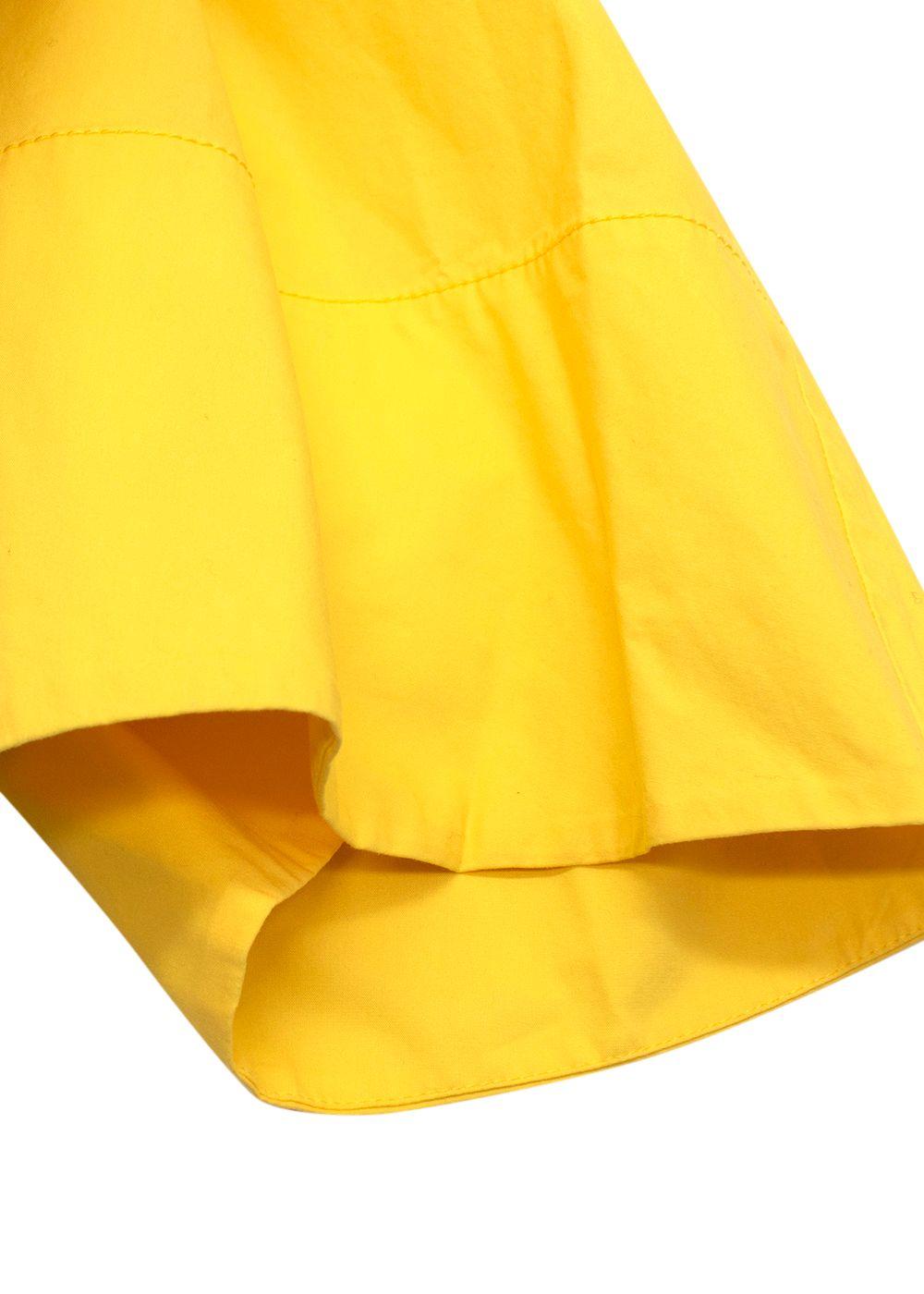 Proenza Shouler Sunshine Yellow Midi Dress