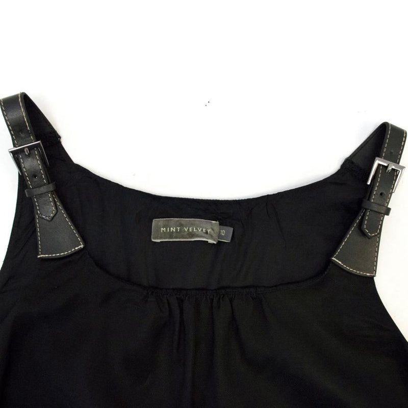 Mint Velvet Black Top