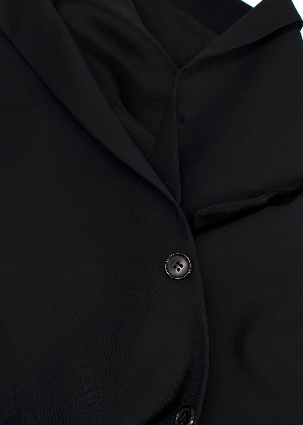 Dior Homme Navy Wool Single-breasted Blazer