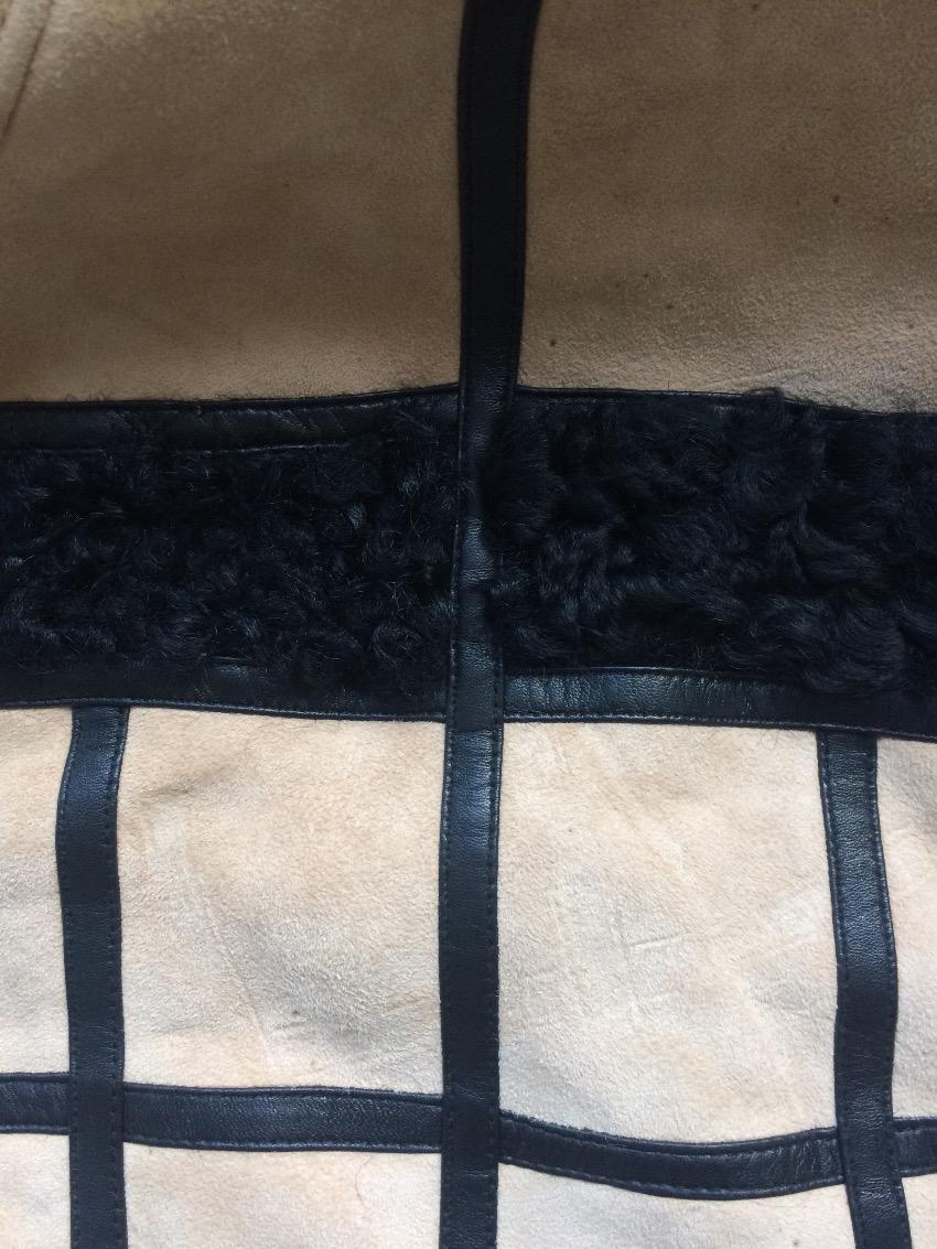 MANOUSH suede biker style jacket