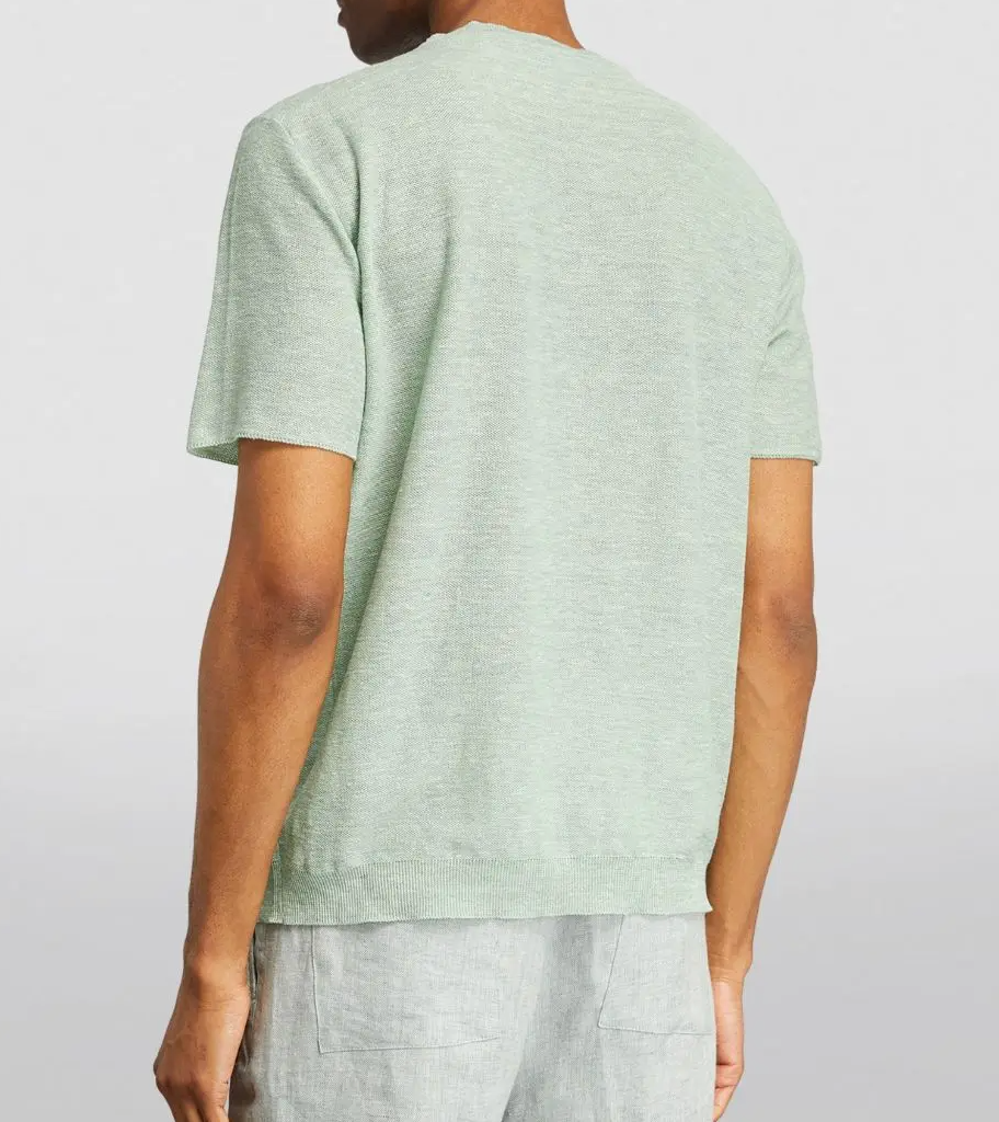 Sease  Linen-Cotton T-shirt