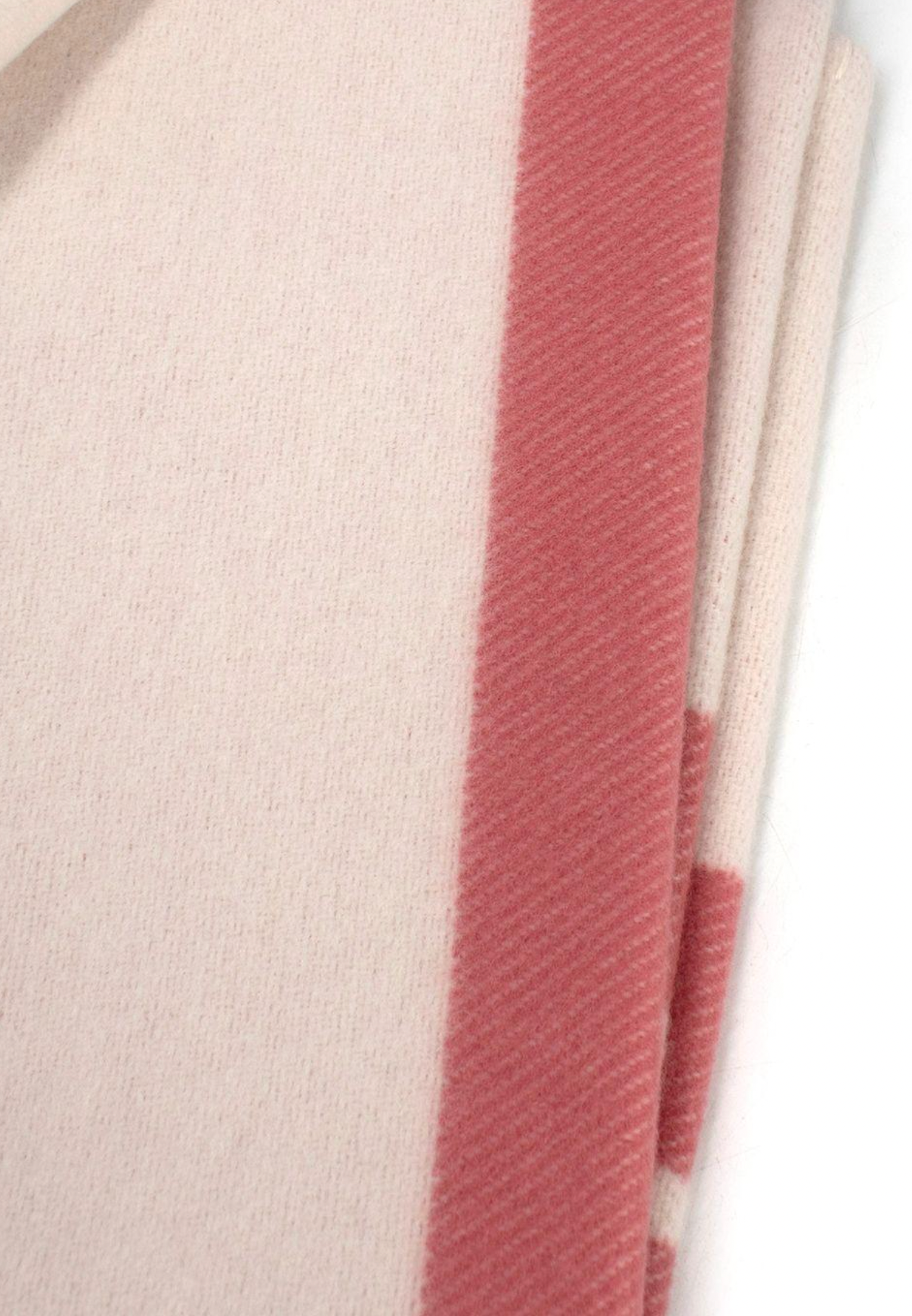 Hermes Pink and Cream Avalon Baby Blanket
