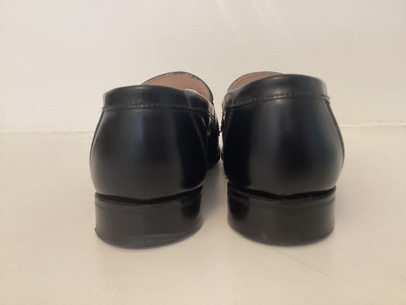 Emilia Wickstead x Grenson Black Tassel Loafer