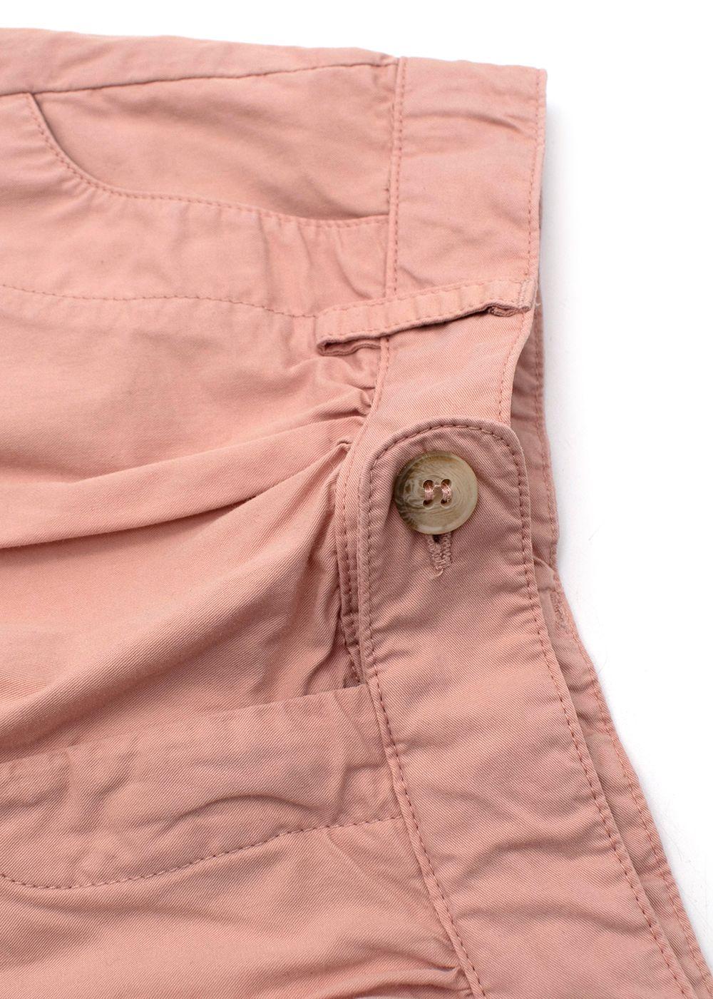 Pink Cotton Shorts