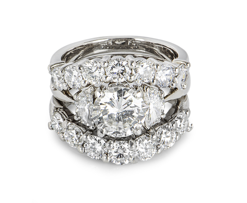 Platinum Diamond Bridal Set