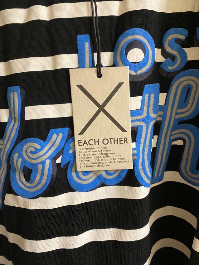 Each x Other Striped Embroidered T-Shirt