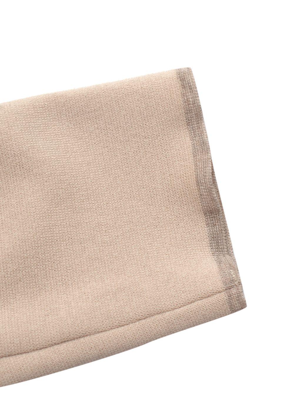 Beige Cotton Blend Lightweight Blazer