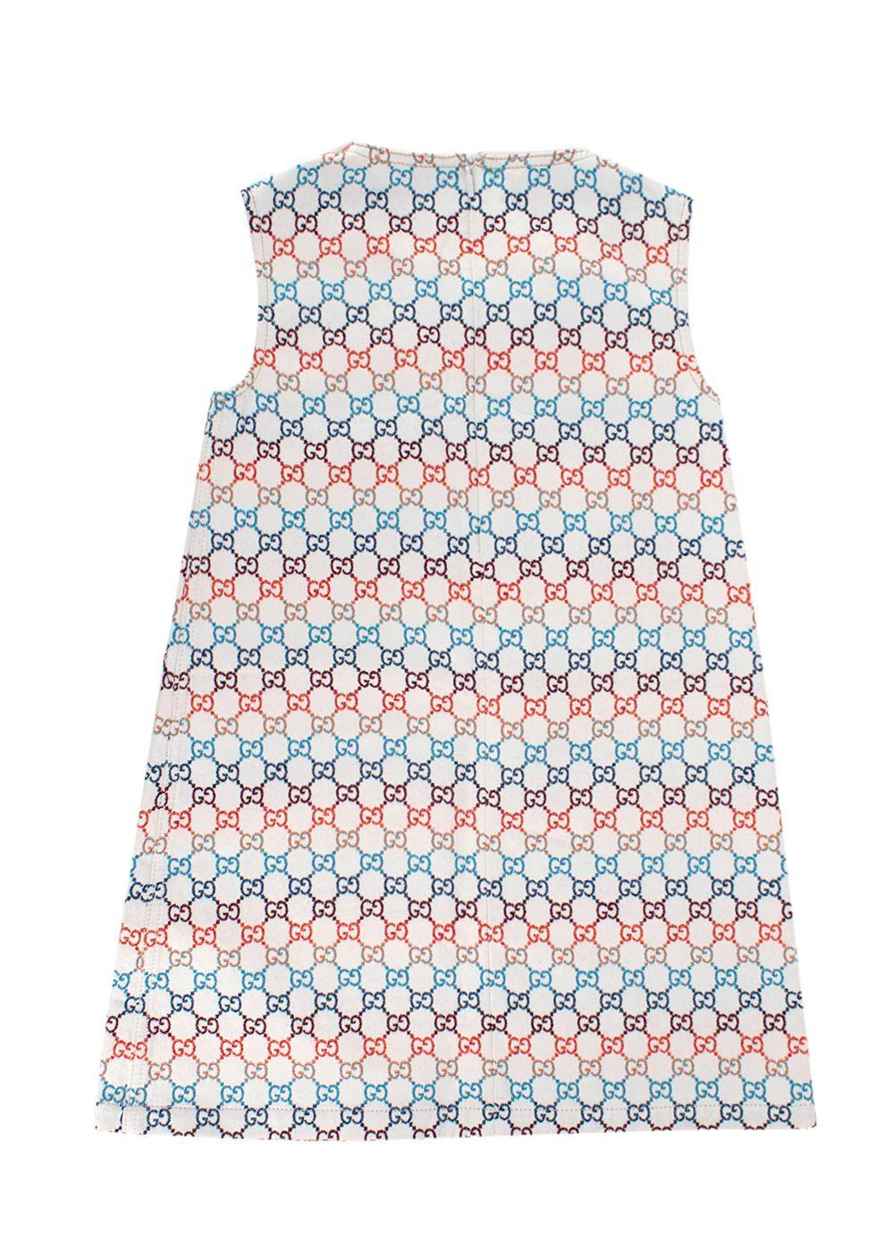 Gucci Kids Multi-coloured Jacquard Dress