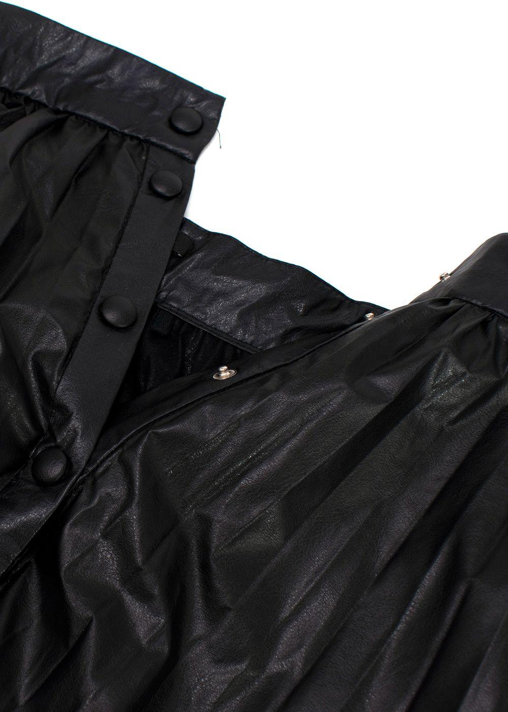 Isabel Marant Black Davies Asymmetric Skirt