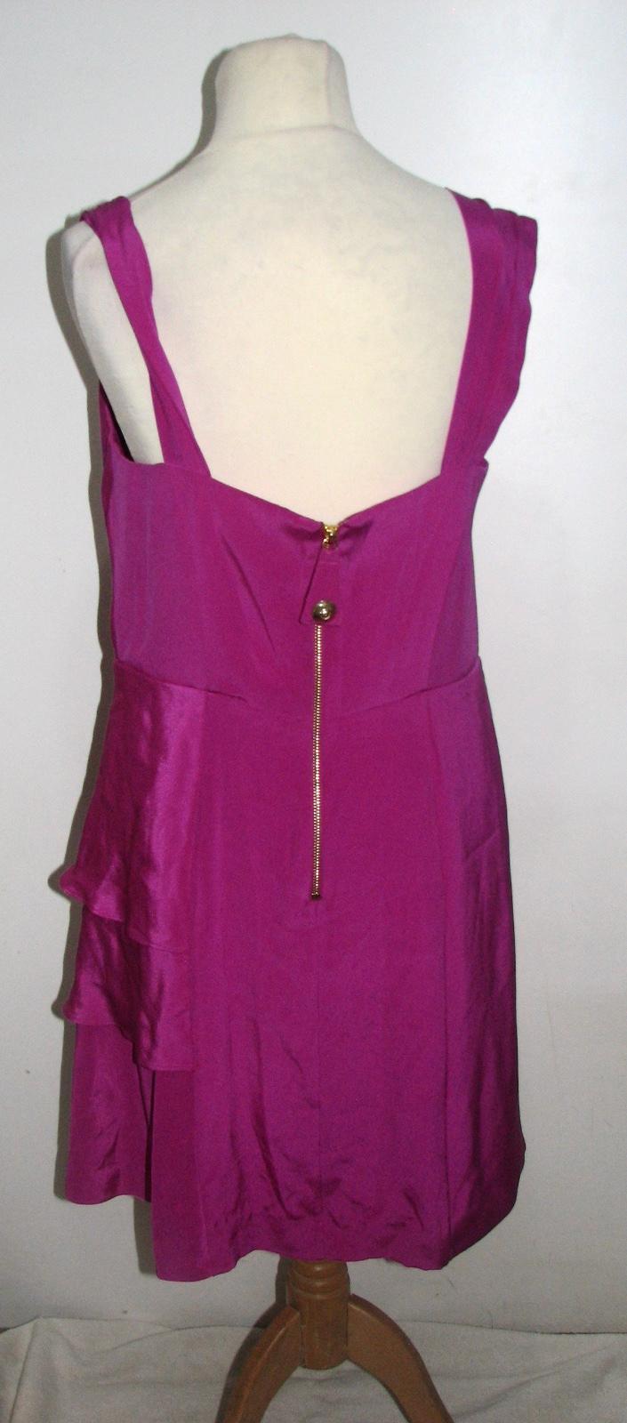 Temperley pink silk dress