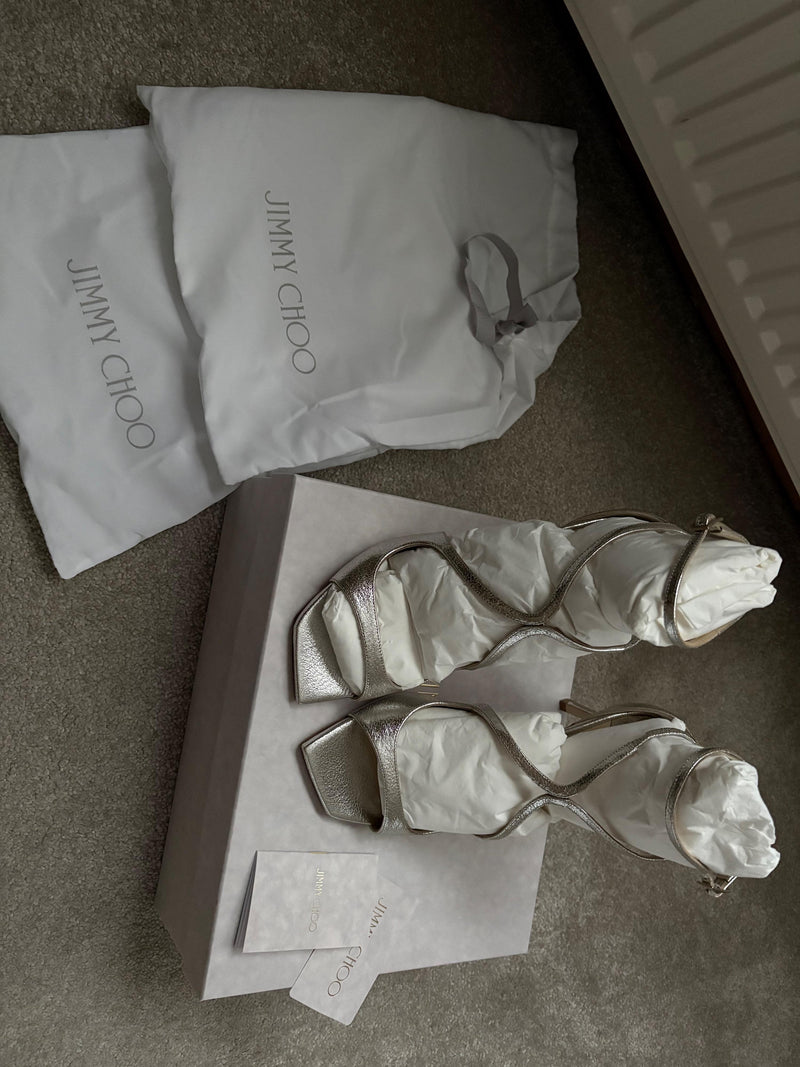 Jimmy Choos Silver Sandal