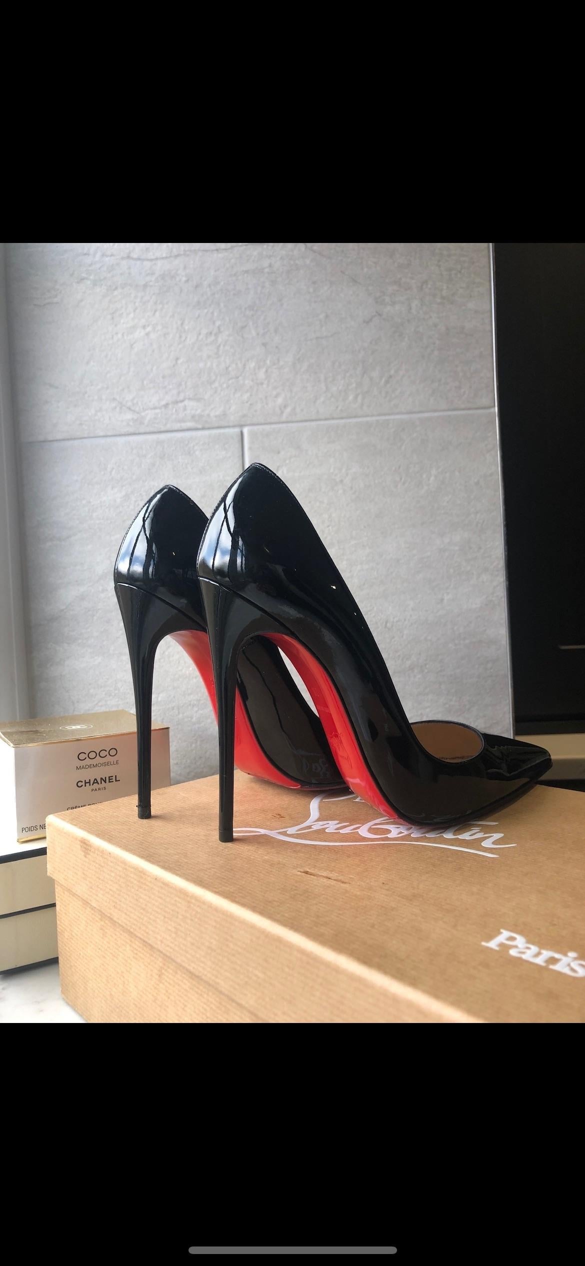 Black Patent So Kate 120 Heeled Pumps