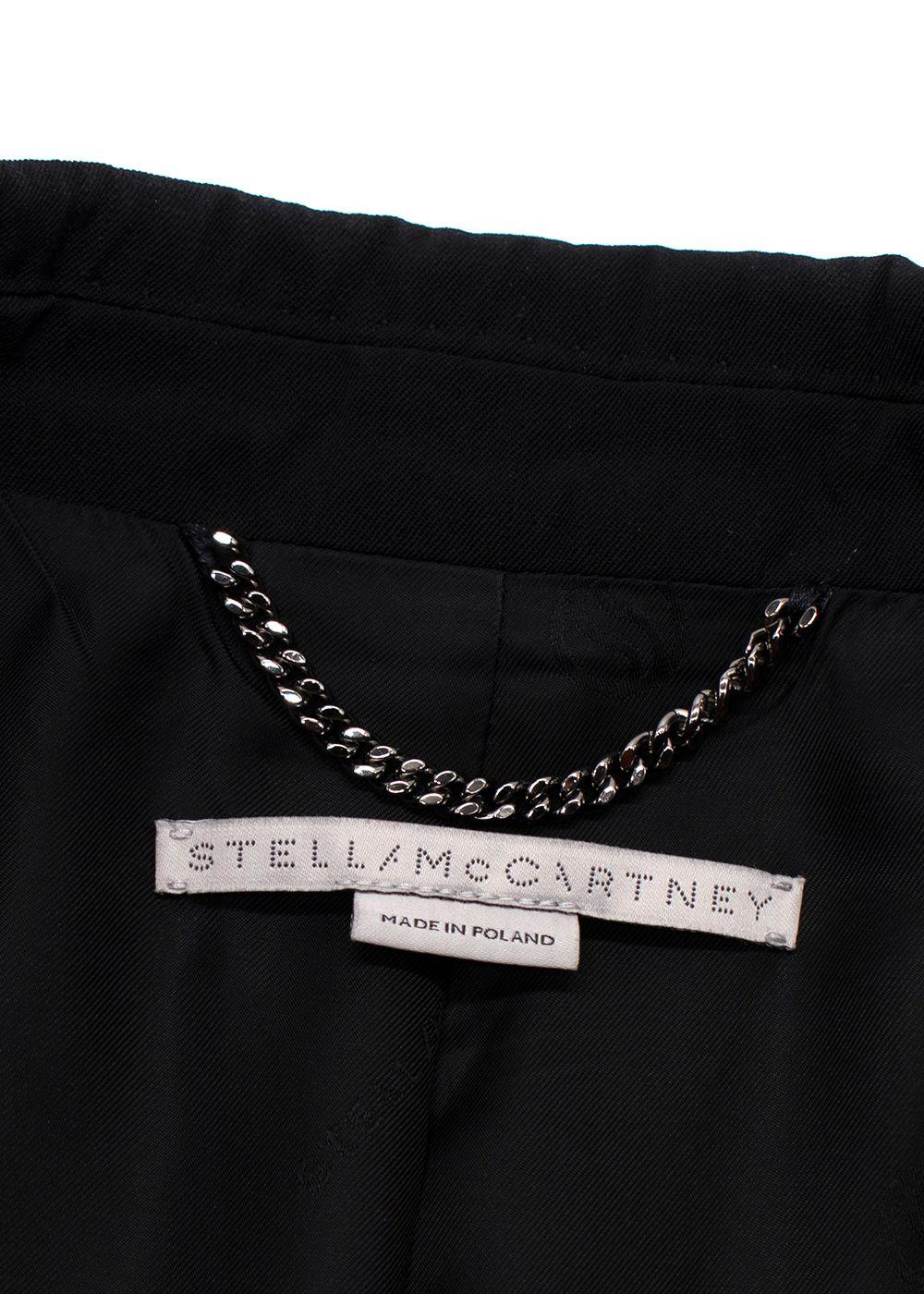 Stella McCartney Black Single Breasted Blazer