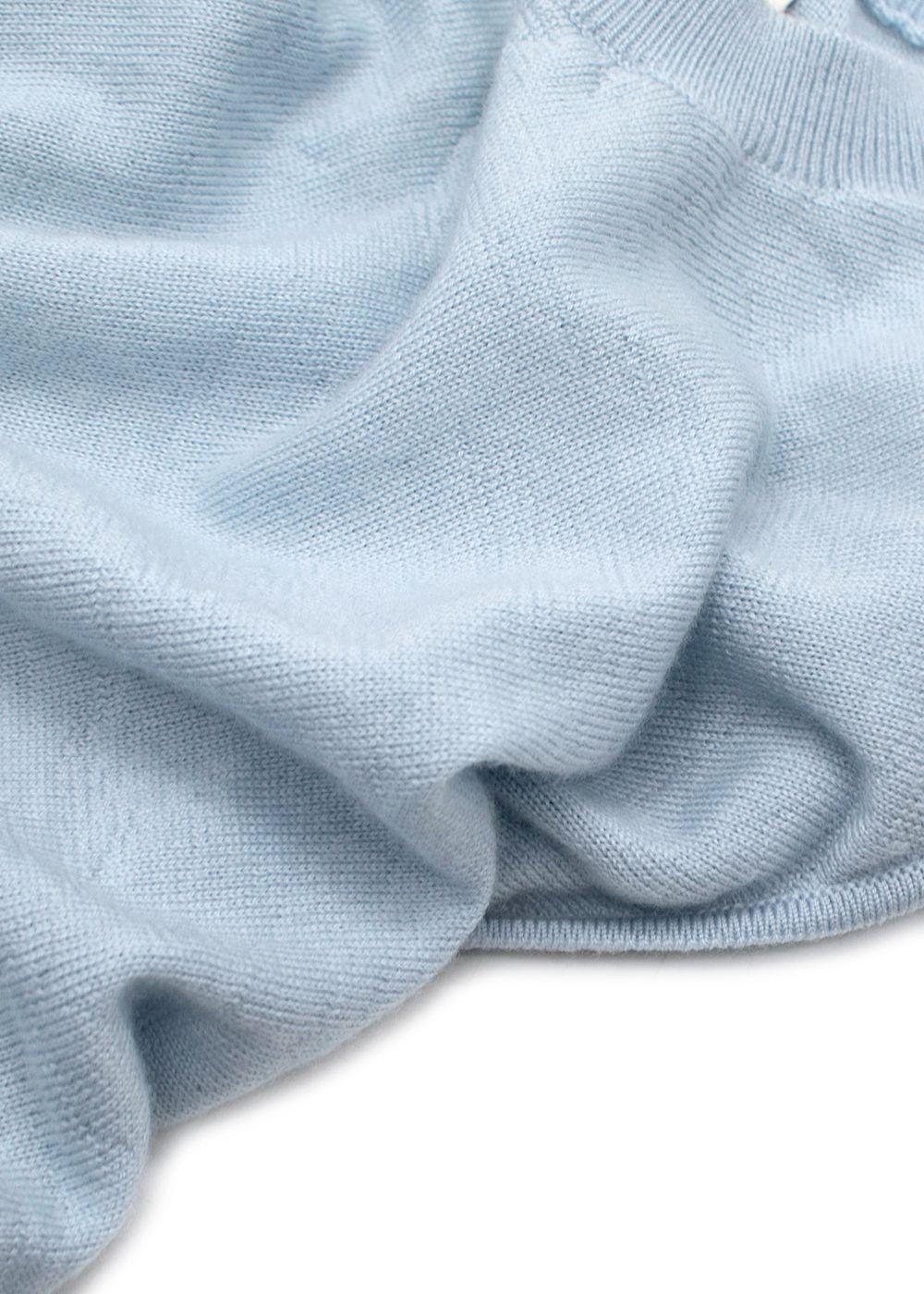 Tove Soft Blue Wool 'Vita' Sleeveless Knit