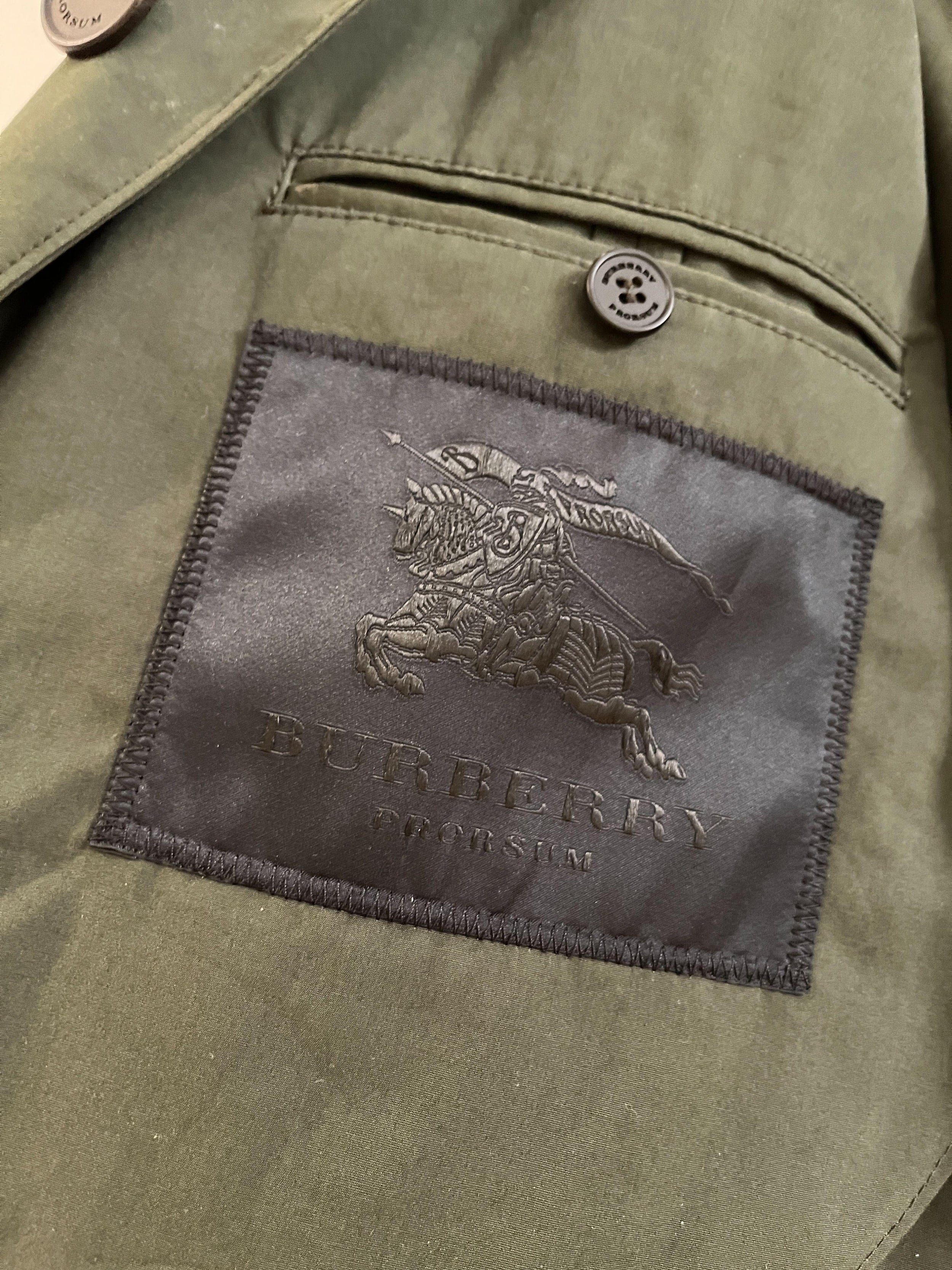 Prorsum Khaki Cotton Harrington Jacket
