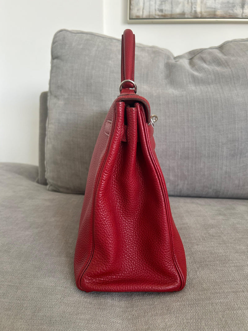 Hermes Rouge Garance Kelly 32cms
