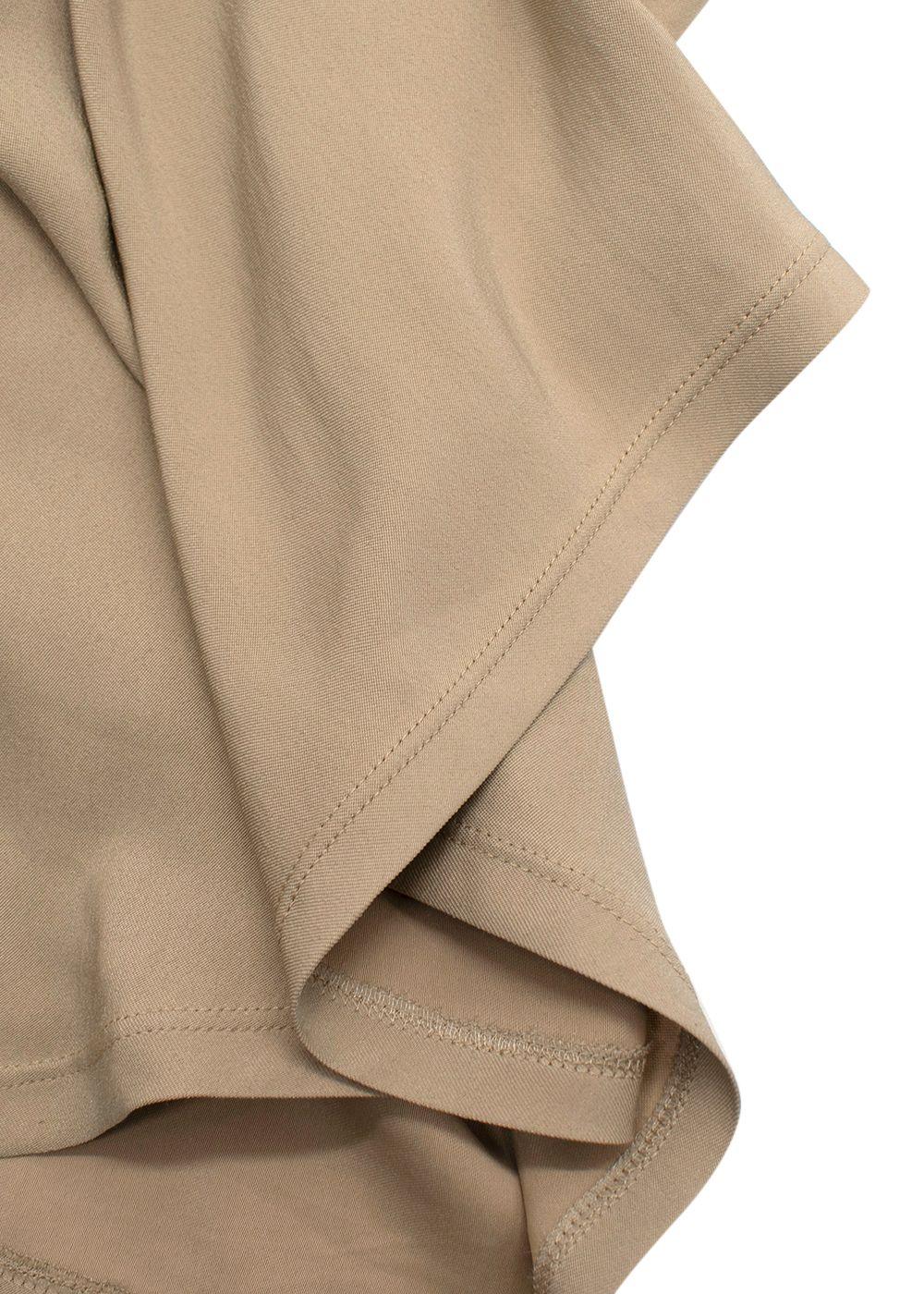 Jacquemus Khaki 'La Robe Soffio' Mini Dress