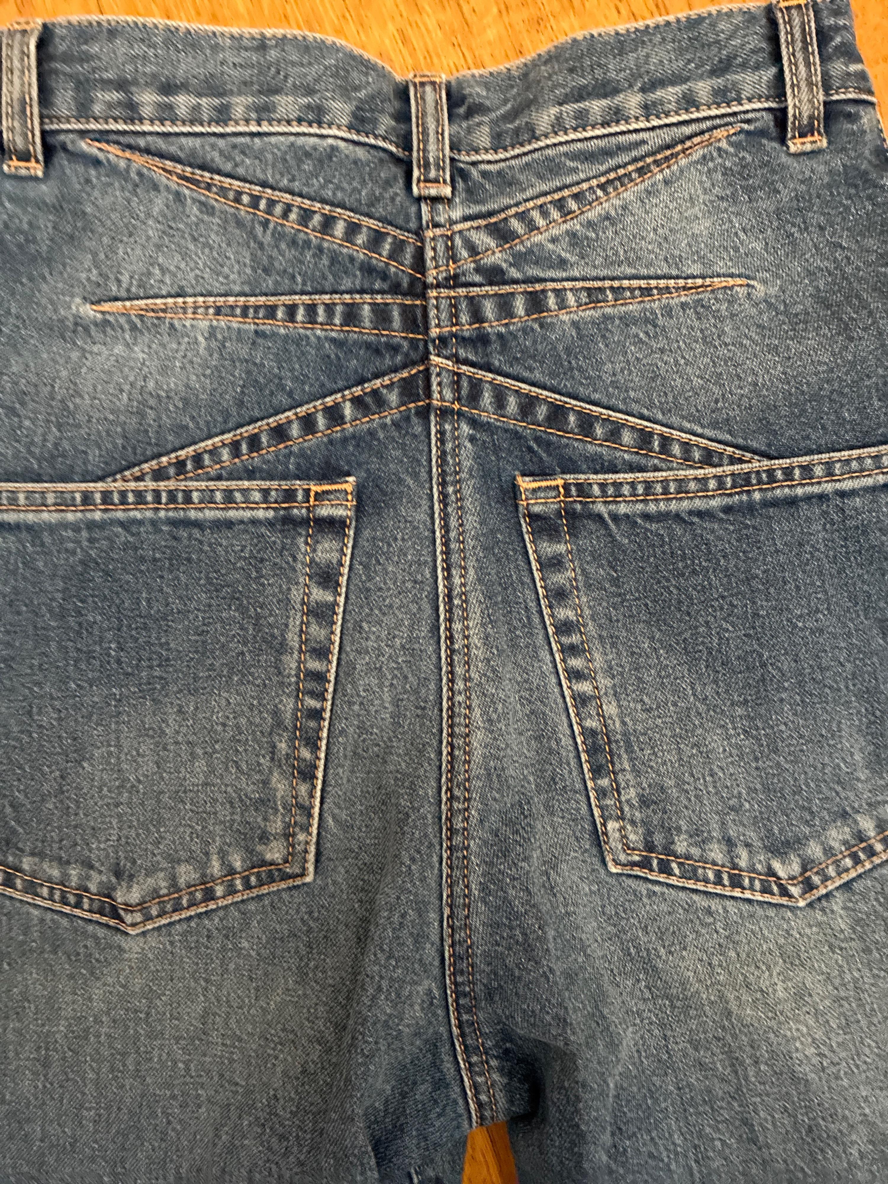 Signature Topstitch High Waisted Jeans